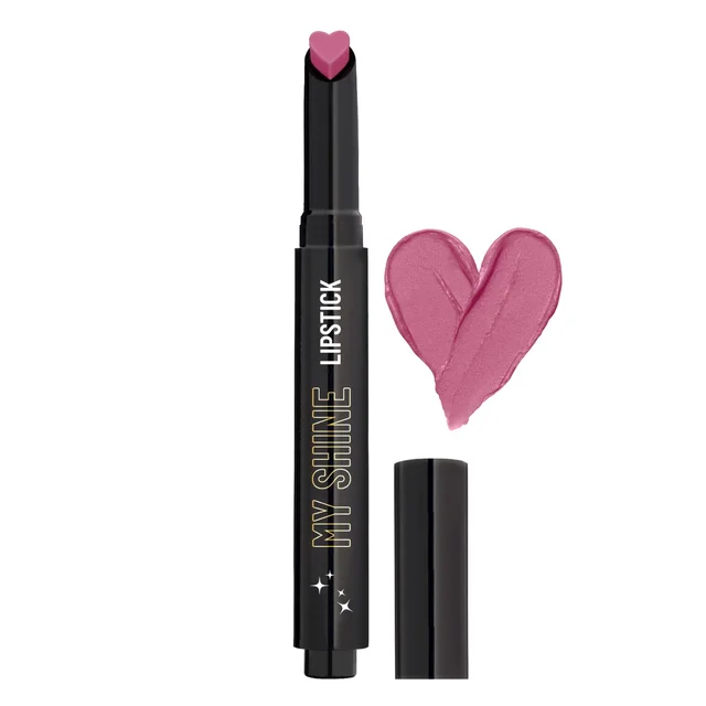 Swiss Beauty My Shine Creamy Lipstick Candyman Pink Shade 05 | Enriched with Vitamin E| Intense Shine & Long-Lasting | Hydrating, Smooth & Glossy Finish
