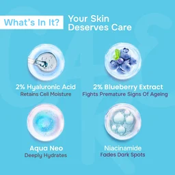 Swiss Beauty Care Dew Lock Face Serum 30ml | 2% Hyaluronic Acid & Blueberry Extract | 24-Hour Hydration | Lightweight, Fast-Absorbing Formula | Plumps, Softens & Revives Dull Skin