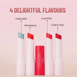 Swiss Beauty Fresh-Mint Love & Care Lip Balm SPF 15 | Hydrating & Nourishing | Protects, Softens & Adds a Natural Tint | Enriched with Shea Butter & Vitamin E