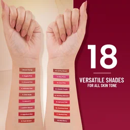 Swiss Beauty Brown Syrup Stay On Matte Ultra Pigmented Liquid Lipstick Enriched with Vitamin E & Shea Butter | 24 Hour Stay | Matte Finish