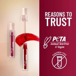 Swiss Beauty Brown Syrup Stay On Matte Ultra Pigmented Liquid Lipstick Enriched with Vitamin E & Shea Butter | 24 Hour Stay | Matte Finish