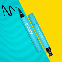 Swiss Beauty CRAZE Eyeliner and Stamp Duo | Winged Eyeliner Stamp & Pen | Waterproof, Smudge-Proof | Quick & Easy Application | Long-Lasting | Perfect Wing Every Time