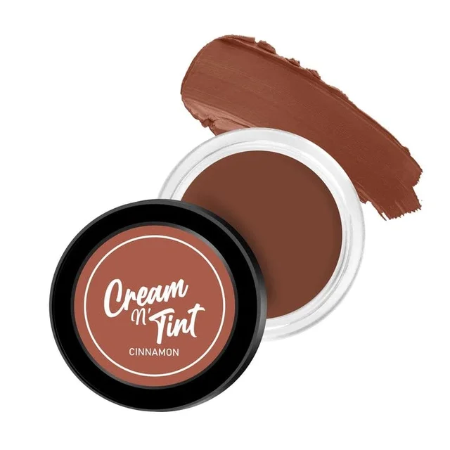 Swiss Beauty Cream N Tint  For Lip, Cheek and Eyeshadow8g | Multi-Purpose | Natural Flushing Glow | Long lasting | easily blendable |  Cinnamon | Shade - 02