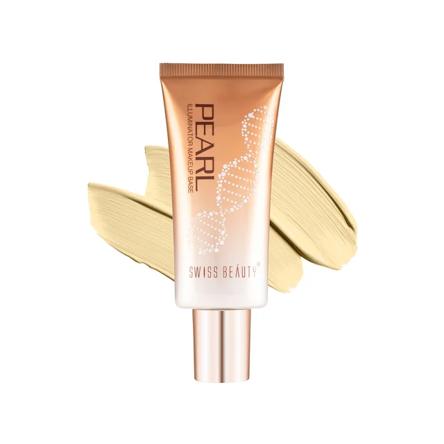Swiss Beauty Foundation Golden-Pink Illuminator Liquid | Lightweight, Blendable & Long-Lasting | Multi-Use Highlighter for a Radiant, Dewy & Sun-Kissed Glow