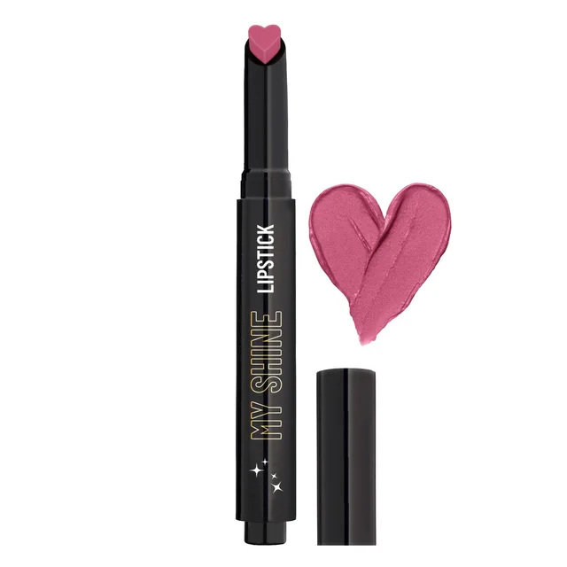 Swiss Beauty My Shine Creamy Lipstick Frozen Plum Shade 09 | Enriched with Vitamin E| Intense Shine & Long-Lasting | Hydrating, Smooth & Glossy Finish