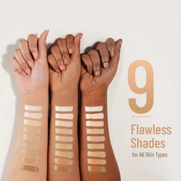 Swiss Beauty High Performance Foundation Sun Beige, 55g with Vitamin C & Niacinamide | Medium to Buildable Coverage | Water-Resistant & Lightweight Formula for Even Skin Tone