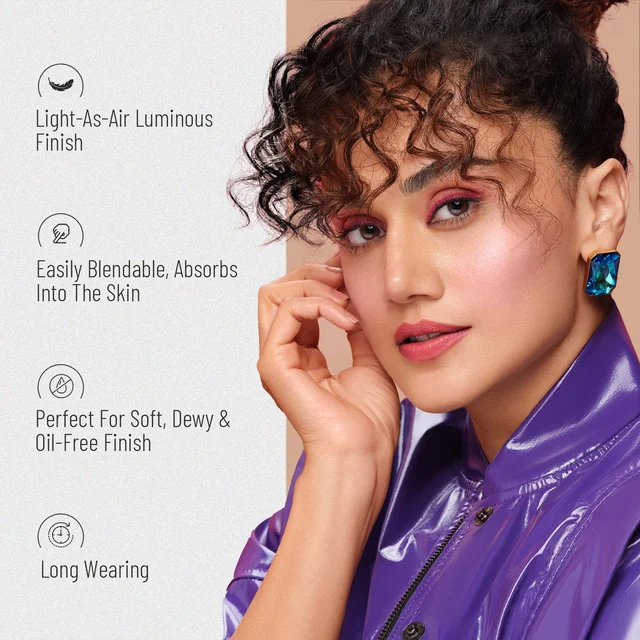 Swiss Beauty Highlighter Drop & Glow Metal Liquid | Lightweight, Blendable & Long-Lasting | Multi-Use Illuminator for a Radiant, Dewy & Luminous Golden Glow