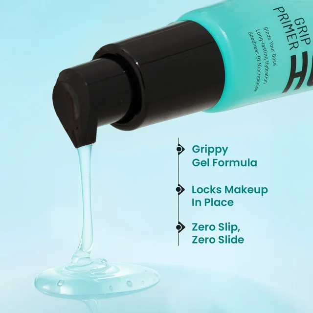 Swiss Beauty Hold Me Grip Primer 24ml for Girls | Long-lasting Makeup Base & Smooth Skin Finish | Hydrating & Pore-Minimizing Primer for All Skin Types