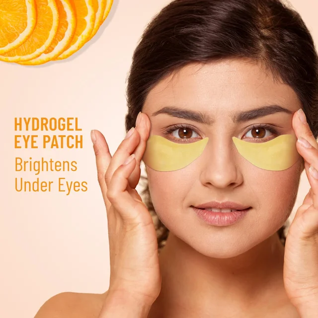 Swiss Beauty Hydra Eye Serum Patch 60pcs | Anti-Aging | Hydrating & Brightening Eye Care | Reduce Fine Lines And Wrinkles | Treats Dark Circles | Shade - Gold