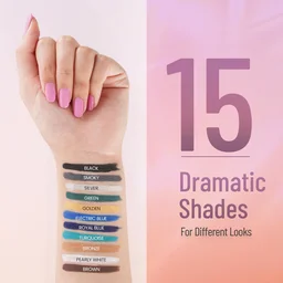Swis Beauty Swiss Beauty Intensegel Kajal Eyeliner 1.2g - Black | Smooth Matte Finish | Long-Lasting, Smudge-Proof, Deep Pigmentation | Perfect Eye Makeup for All Occasions