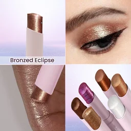 Swiss Beauty Jelly Verse Glow Stick Shade 05 Orbit Gleam | Crease-Proof Lightweight Jelly Highlighter | Soft Pearly Glow | Smooth Jelly-to-Powder Shine Stick | Stellar Glow Shade