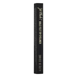 Swiss Beauty Jet Black Eyeliner 1.2ml | Travel Friendly