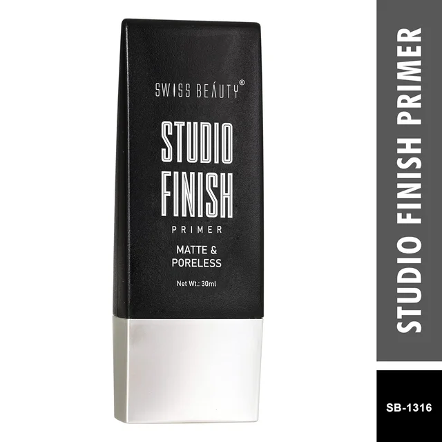 Swiss Beauty Makeup Primer, 30ml | Lightweight Face Primer for Smooth Skin | Pore Filling, Oil Control & Long-Lasting Matte Finish | Enhances Makeup Application