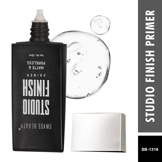 Swiss Beauty Makeup Primer, 30ml | Lightweight Face Primer for Smooth Skin | Pore Filling, Oil Control & Long-Lasting Matte Finish | Enhances Makeup Application