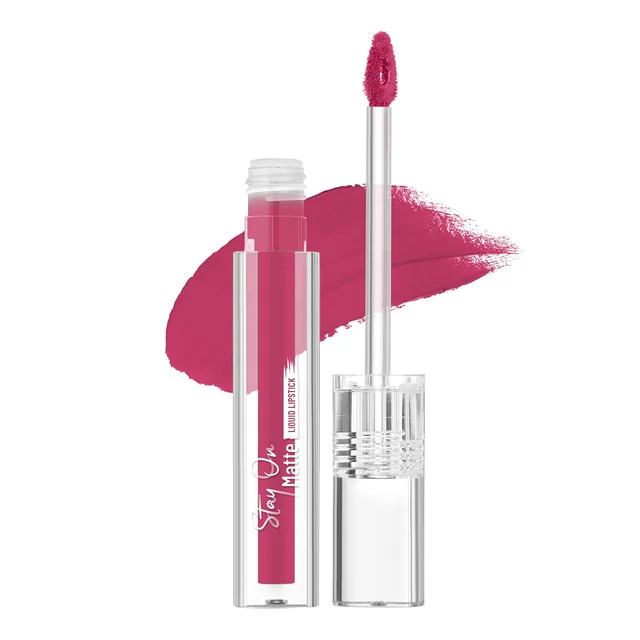 Swiss Beauty Mauve It Stay On Matte Ultra Pigmented Liquid Lipstick Enriched with Vitamin E & Shea Butter | 24 Hour Stay | Matte Finish