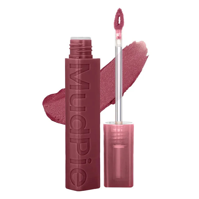 Swiss Beauty Mudpie Lipstick 3g Shade 11 Glampreneur | Soft Matte Mousse Finish | Highly Pigmented | Non-Transfer | Long-Lasting Wear | Hyaluronic Acid & Castor Oil