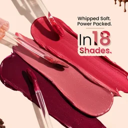 Swiss Beauty Mudpie Lipstick 3g Shade 15 She's Fearless | Soft Matte Mousse Finish | Highly Pigmented Non-Transfer Long-Lasting Lip Color with Hyaluronic Acid & Castor Oil