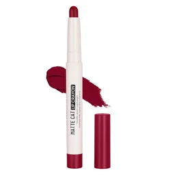 Swiss Beauty Matte Cat Lip Crayons Pack of 3 (12, 16 & 22, Sinful Scarlet, Persian & Regal Wine) Enriched with Vitamin E & Jojoba Oil Enriched with Vitamin E & Jojoba Oil | Highly Pigmented & Smudge-Proof | Waterproof & 8-Hour Stay
