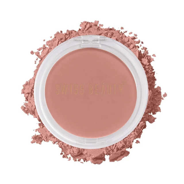 Swiss Beauty Professional Bliss Peach Matte Blusher 4gm | High-Colour Payoff | Lightweight | Long-Lasting & Blendable Formula for a Natural & Radiant Look