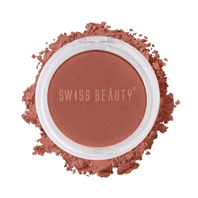 Swiss Beauty Professional Blusher Glaze Bronzing Matte 4gm | High-Colour Payoff | Lightweight | Long-Lasting & Blendable Formula for a Natural & Radiant Look