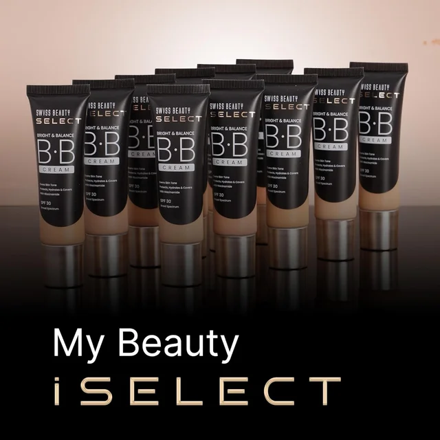 Swiss Beauty Select BB Cream Multifunctiona Bright & Balance 30g With 30 SPF | Shade 02 That's Fair |Even Skin Tone with Niacinamide & Wheat Germ Oil | Medium Coverage