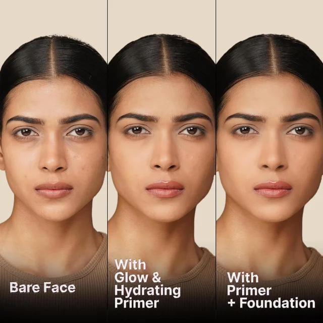 Swiss Beauty Select Glow & Hydrating Primer 25ml | Vitamin E & Witch Hazel Enriched Makeup Base for Radiant | Dewy Skin, Long-Lasting Hydration | Smooth Texture & Natural Glow