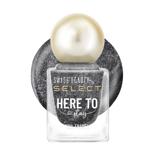 Swiss Beauty Select Here to Stay Nail Enamel 12ml 29 Shimmy Night | High Gloss Finish | Waterproof, Long-Lasting, Non-Staining & Chip-Resistant Nail Polish