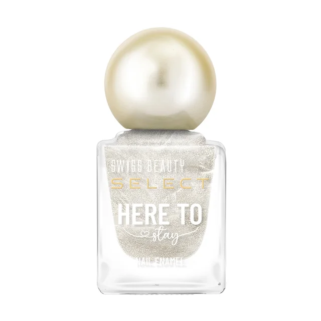 Swiss Beauty Select Here to Stay Nail Enamel 12ml 24 Metallic Gold | High Gloss Finish | Waterproof, Long-Lasting, Non-Staining & Chip-Resistant Nail Polish