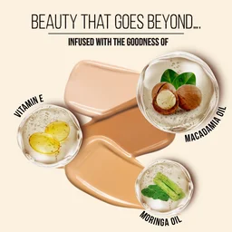 Swiss Beauty Select High On Cover Foundation 39ml, 01 Neutral Ivory | Full Coverage | Waterproof | Lightweight | Blendable & Buildable | Macadamia Oil & Vitamin E