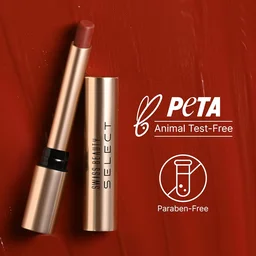 Swiss Beauty Select High On Shine Creamy Lipstick 05 Royale Red| Mirror-Shine Glossy Finish | Creamy Hydrating Formula with Vitamin E