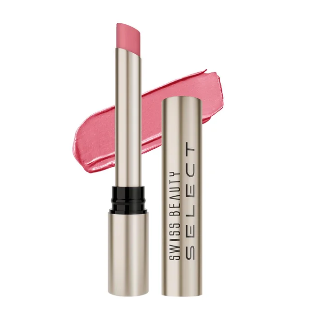 Swiss Beauty Select High On Shine Creamy Lipstick  03 Pink Sorbet| Mirror-Shine Glossy Finish | Creamy Hydrating Formula with Vitamin E