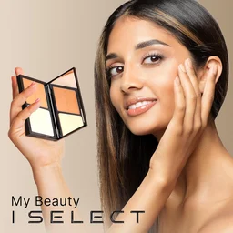 Swiss Beauty Select Matte High On Cover Powder Foundation 5.5g | Shade 04 Natural Buff | Waterproof & Oil Controlling | 16-Hour Long Wear | With Sponge