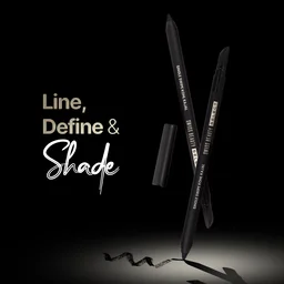 Swiss Beauty Select Single Swipe Kohl Kajal 1.2gm | Intense Black | 16Hr Long Stay | Waterproof & Smudge Proof | Creamy Smooth Kajal with Smudger