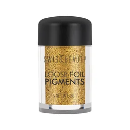 Swiss Beauty Shade 08 Loose Foil Pigment Eyeshadow 3g | High-Intensity Shimmer | Metallic Finish | Ultra-Pigmented, Long-Lasting & Blendable | Use Wet or Dry for Bold Eye Looks