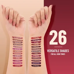 Swiss Beauty Matte Cat Lip Crayon 03 Brick Shell with Vitamin E & Jojoba Oil | Highly Pigmented | Matte Finish & 8 Hour Stay | Smudge-proof & waterproof