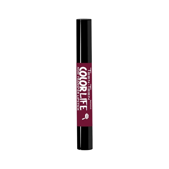 Teen Teen Color Life Nontransferable lipstick 2gm with M25 Wild Rose Shade| Matte Crayon Finish | Long lasting & waterproof | Keep Hydrating & Moisturizing