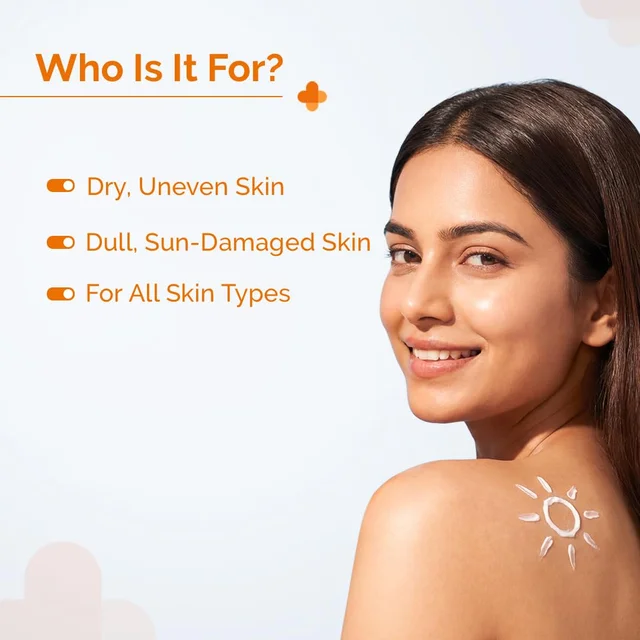 The Derma Co 1% Hyaluronic Moisturizing Sunscreen Body Lotion 200ml SPF 50 PA++++ | 5% Niacinamide & 3% Glycerin | Broad Spectrum UVA/UVB | No White Cast