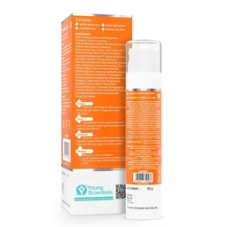 The Derma Co 1% Hyaluronic Sunscreen 50g Oil-Free Matte Gel SPF 50 PA++++ | For Oily & Acne-Prone Skin | No White Cast | Broad Spectrum & Blue Light Protection