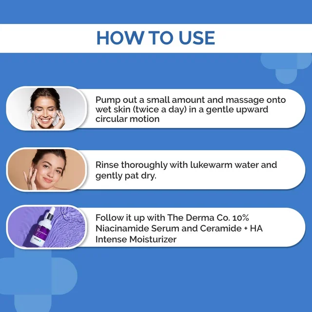 The Derma Co 3% Niacinamide Foaming Face Wash 100ml for Acne Marks | Gentle Foaming Cleanser for Daily Face Care | Helps Cleanse, Refresh & Improve Skin Appearance
