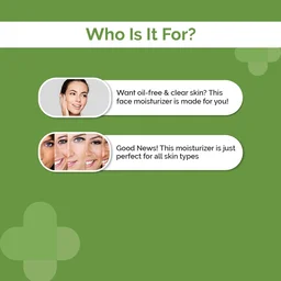 The Derma Co Oil-Free Daily Face Moisturizer 100g with Hyaluronic Acid, Ceramides & Multivitamins | Non-Greasy Hydration | Prolonged Moisturization | Skin Barrier Care