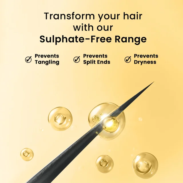 The Skin Story Keratin Shampoo (450ml) & Conditioner (250g) Set | Sulfate-Free Hair Care | Repairs & Nourishes Damaged Hair | Combo Pack