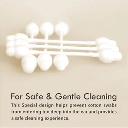Tulips Safety Baby Cotton Ear Buds | Swabs 50 Tems | 100 Tips | Eardrum Protection
