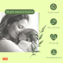 Tulips Ultra Fine Baby Powder 200g | Soft & Gentle for Baby Delicate Skin
