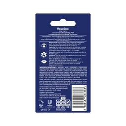 Vaseline Lip Care Colour+Care Blooming Pink Tinted Lip Balm Stick 3g with Manuka Honey | Up to 24Hr* Moisturization | Soft, Smooth & Pink-Tinted Lips