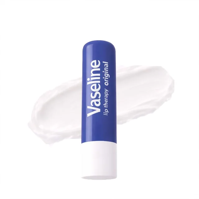 Vaseline Lip Care Original Lip Balm Stick 4.8g with Petroleum Jelly & Vitamin E | Up to 48Hr Moisturization | Helps Keep Lips Soft, Smooth & Hydrated
