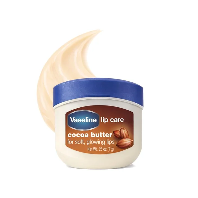 Vaseline Lip Therapy Cocoa Butter Lip Balm 7g | Nourishing Balm for Soft, Glowing Lips | 72Hr Moisturization | Cocoa Butter Fragrance