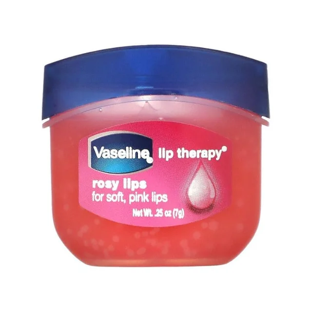 Vaseline Lip Therapy Rosy Lips Lip Balm 7g | Tinted Balm for Soft Pink Finish | Up to 72Hr Moisturization | Rosy Floral Fragrance | Daily Lip Care