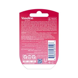 Vaseline Lip Therapy Rosy Lips Lip Balm 7g | Tinted Balm for Soft Pink Finish | Up to 72Hr Moisturization | Rosy Floral Fragrance | Daily Lip Care