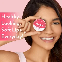 Vasline Vaseline Lip Tins Rosy Lips 17g | Intense Hydration & Sheer Pink Tint | Glossy Shine & Soft Smooth Lips | Everyday Moisturising Lip Balm