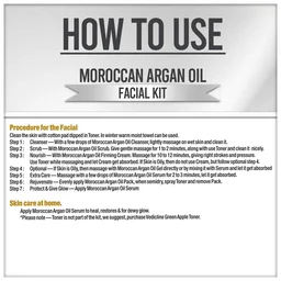Vedic Line Vedicline Skin Masters Moroccan Argan Oil Facial Kit, Pack of 6, 312 ml | Deep Nourishing Skincare | Youthful & Hydrated Skin Solution | for Radiant Glow | Reduce Wrinkles, Fine Lines & Dark Spots